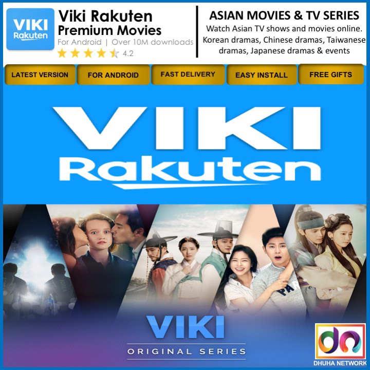 Viki Rakuten Premium Asian Drama Streaming No Monthly Android Shopee Malaysia