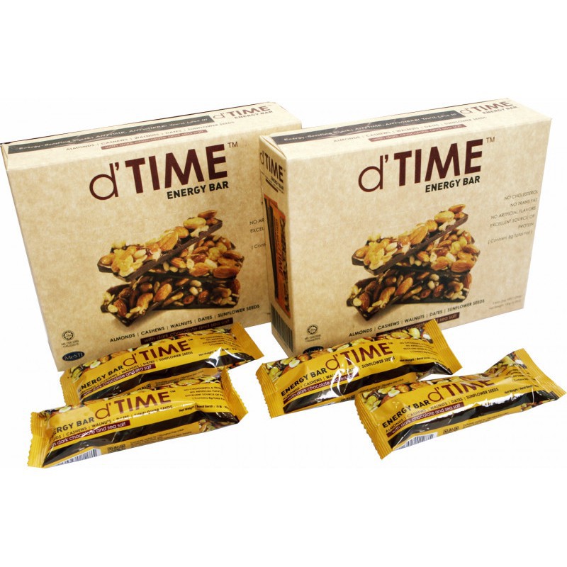 Energy Bar D'Time 30gm Shopee Malaysia