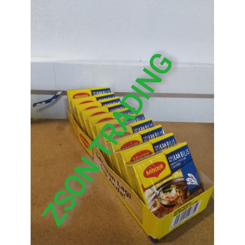 Maggi Kiub Pati Ikan Bilis Anchovies Essence Cube 6 x 10g Shopee Malaysia