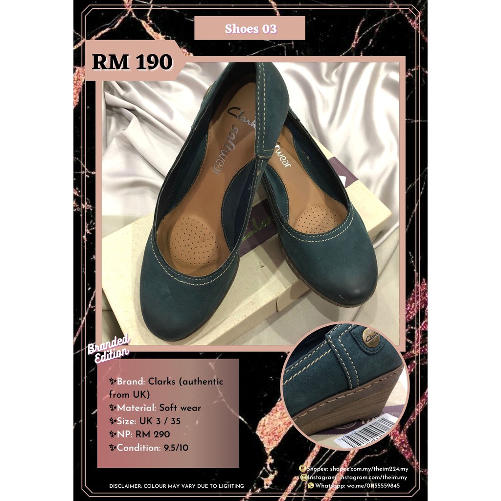 clarks softwear wedges