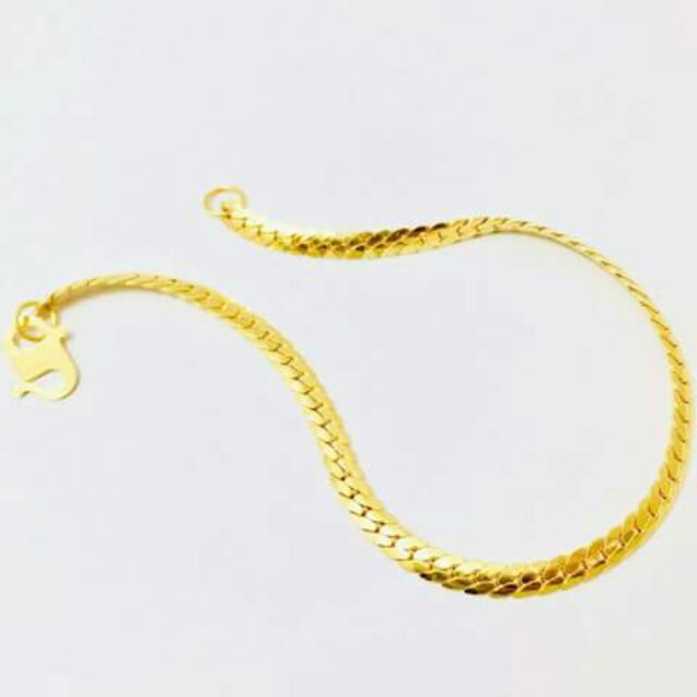 Gelang Tangan Dewasa Emas 916 Tulen Shopee Malaysia