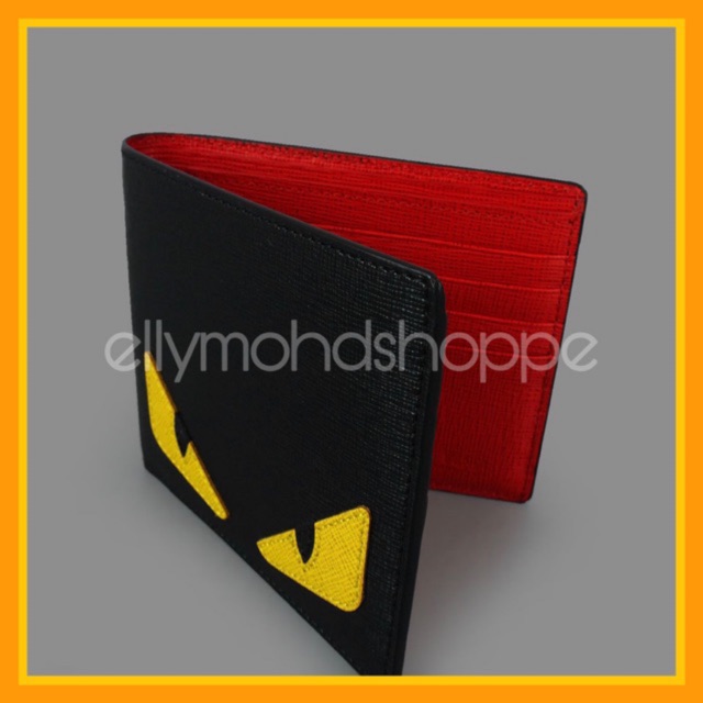 Fendi Men Folded Wallet Shopee Malaysia