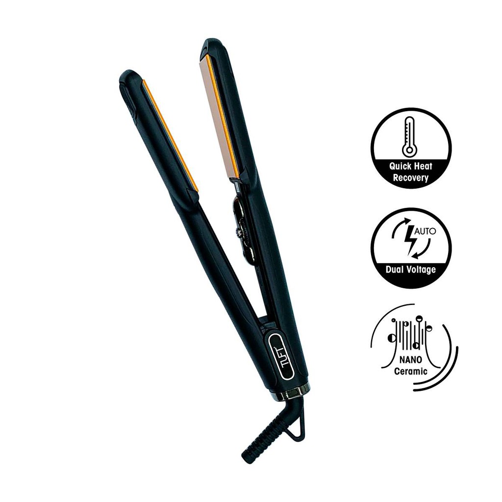 TUFT 6600 "2" NANO CERAMIC DIAMOND STYLER FLAT IRON/ HAIR STRAIGHTENER