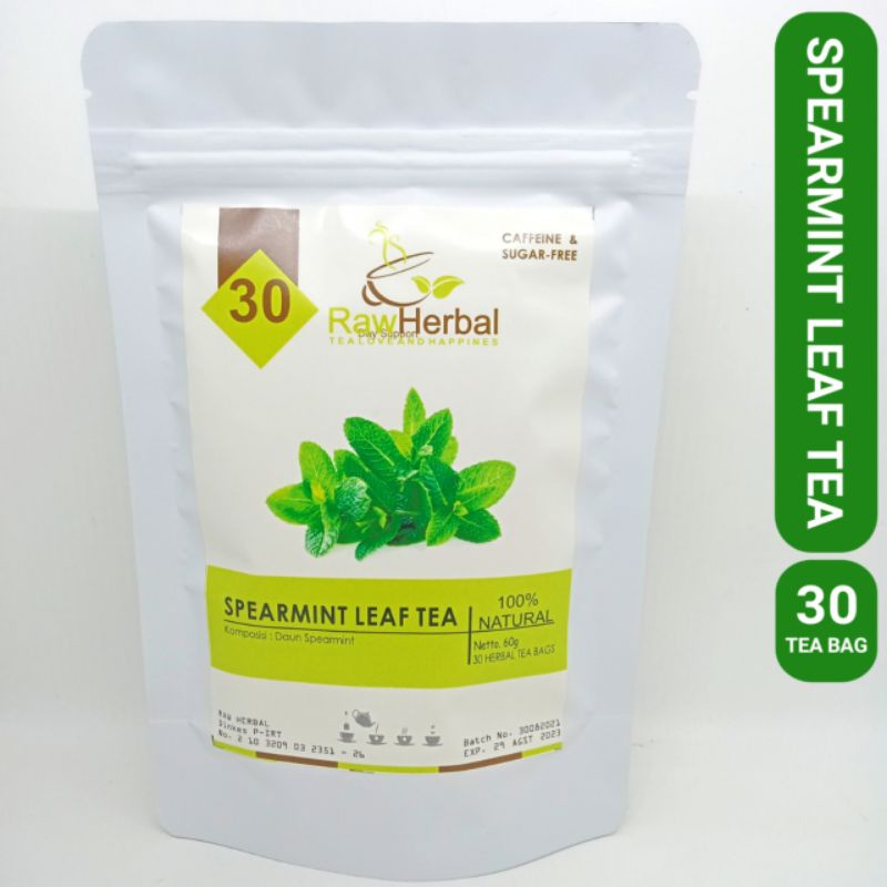 Ainna -Spearmint Leaf Tea: Spearmint Leaf Tea Contains 30 Tea Bags ...