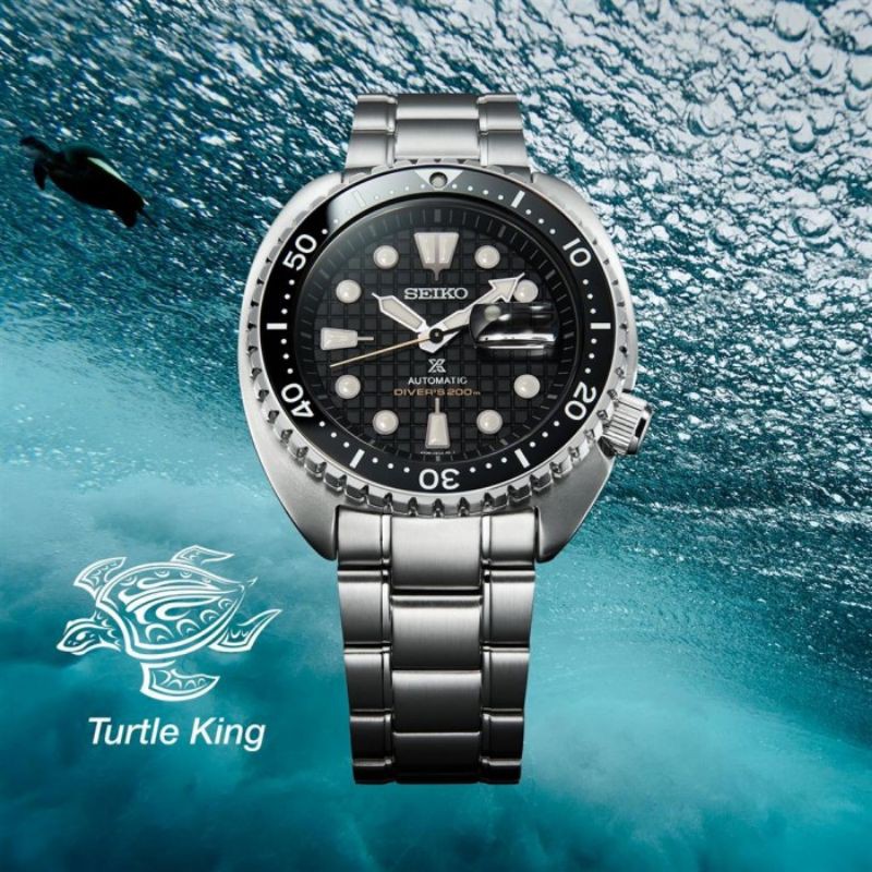 seiko king turtle on wrist