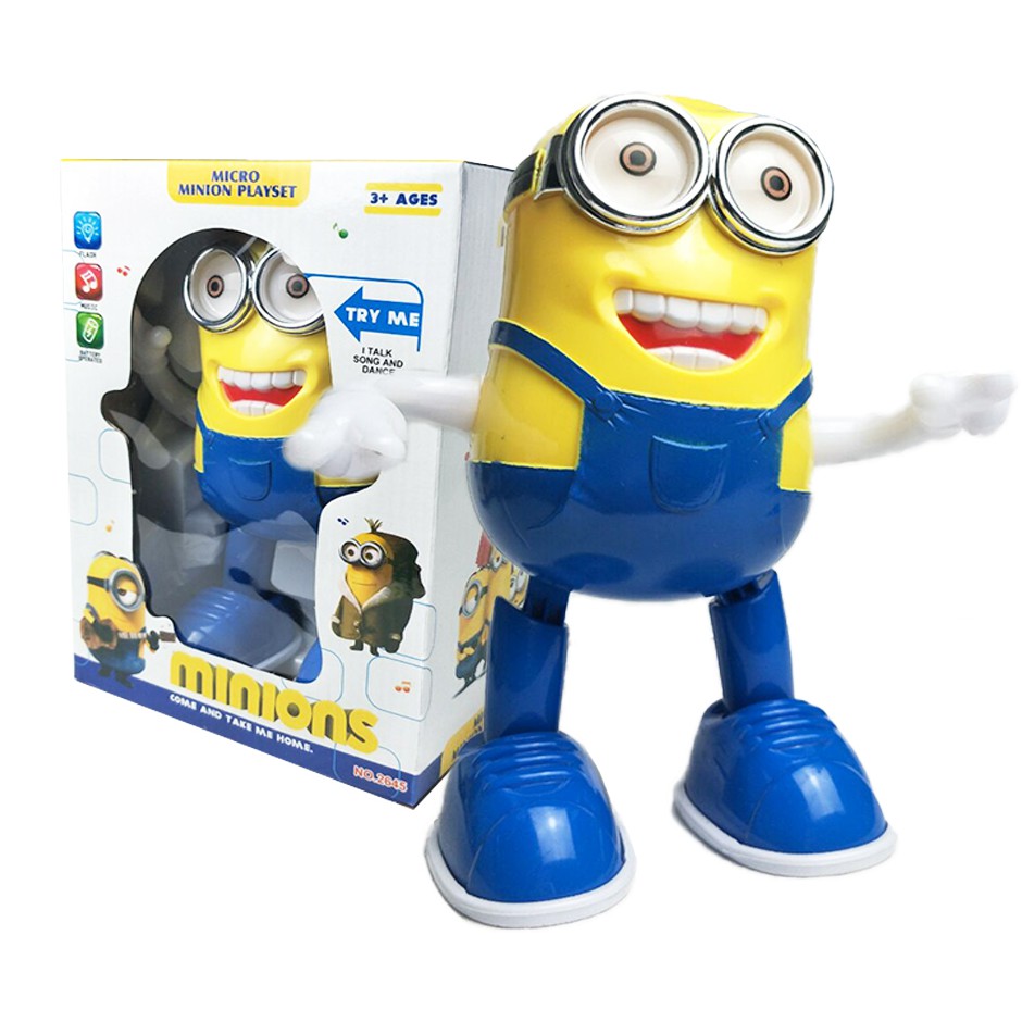 Electric Toys Despicable ME3 Minion Dancing Robot Kids Educational Toy