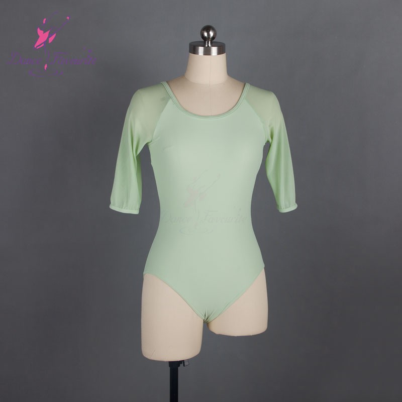 dark green leotard