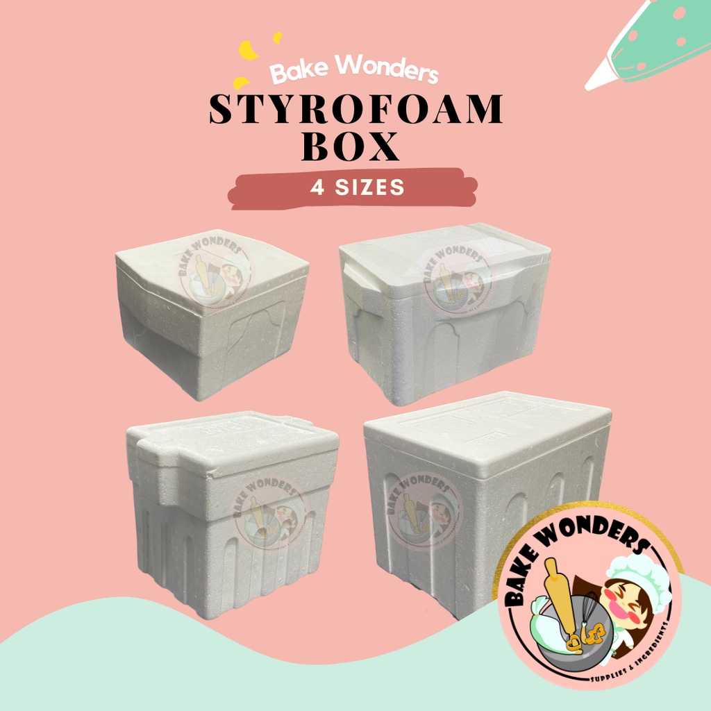 Styrofoam Box Only/ Styrofoam Box/ Ice Box/ Small Styrofoam Box/ Large