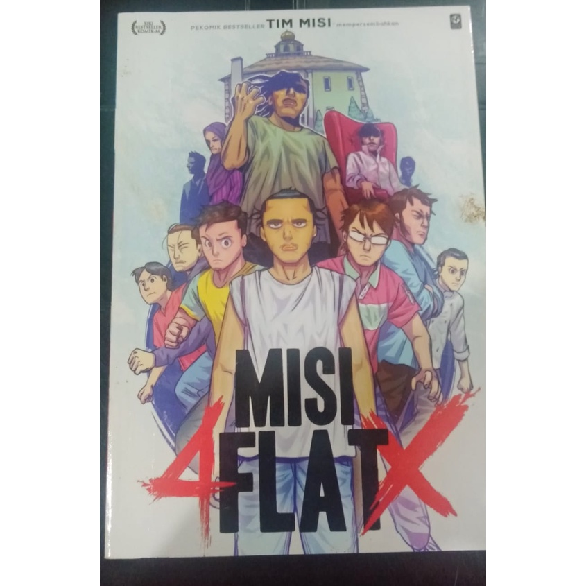 KOMIK MISI 4 FLAT X (MISI EDITION) | Shopee Malaysia