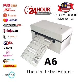 Thermal Printer A6 bluetooth d40 Shopee Air Waybill Printer Barcode Shipping Label Consignment Note 热敏打印机 420B