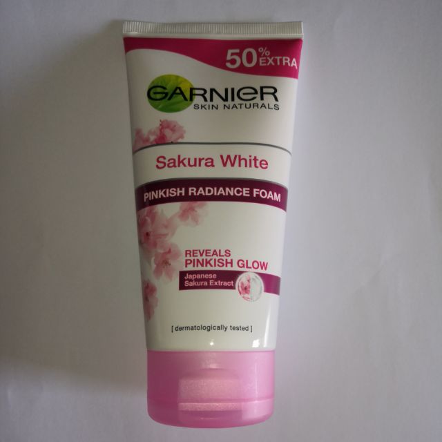 garnier sakura cleanser