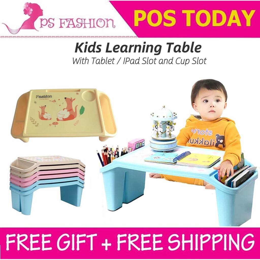 Portable Kids Learning Table Children Drawing Study Child Writing