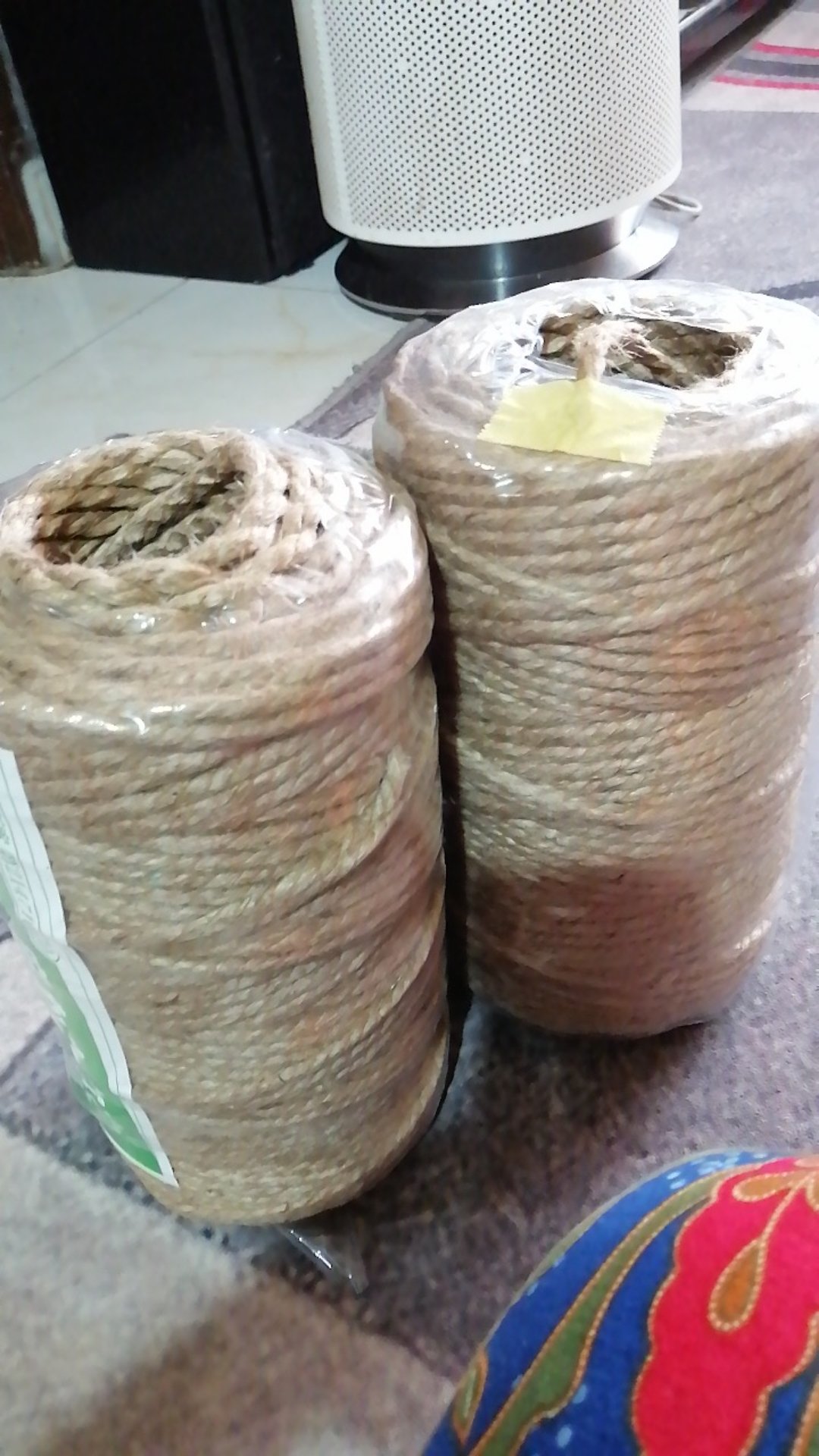 130m of 6mm jute gunny rope Shopee Malaysia
