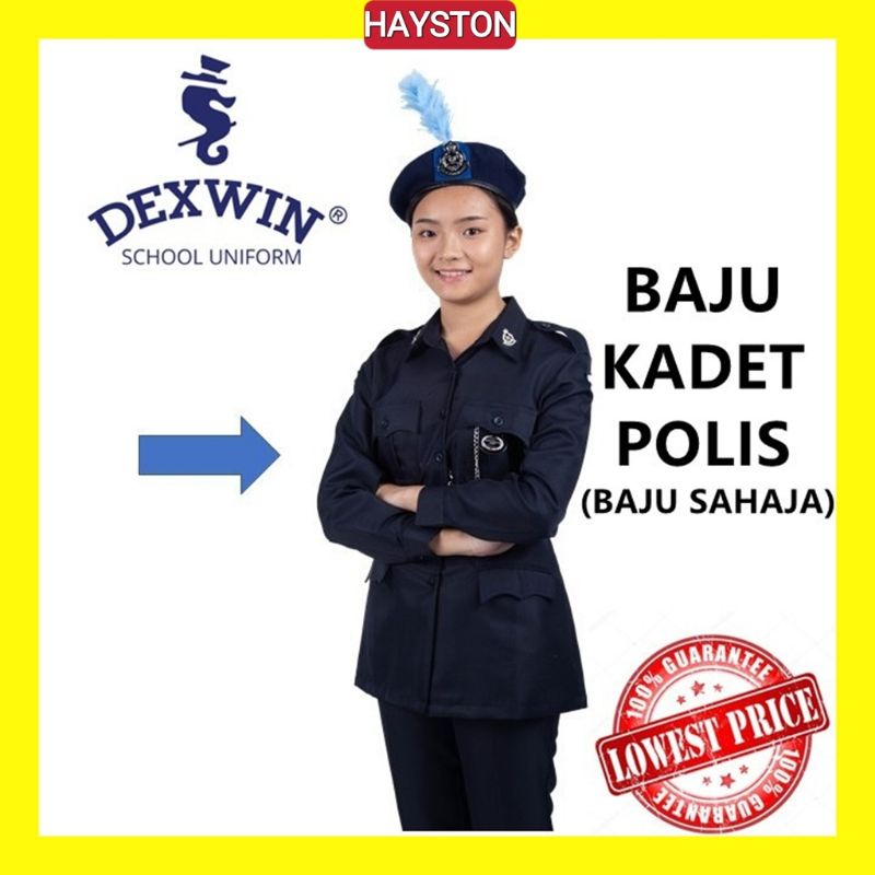 baju kadet polis sekolah menengah