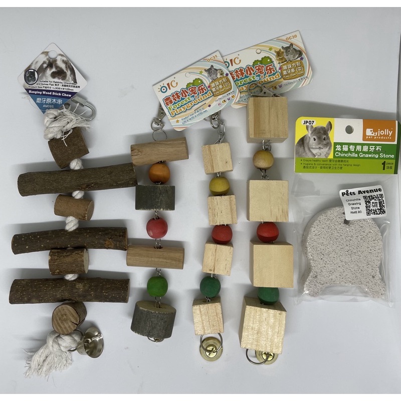 Small animal chew toys