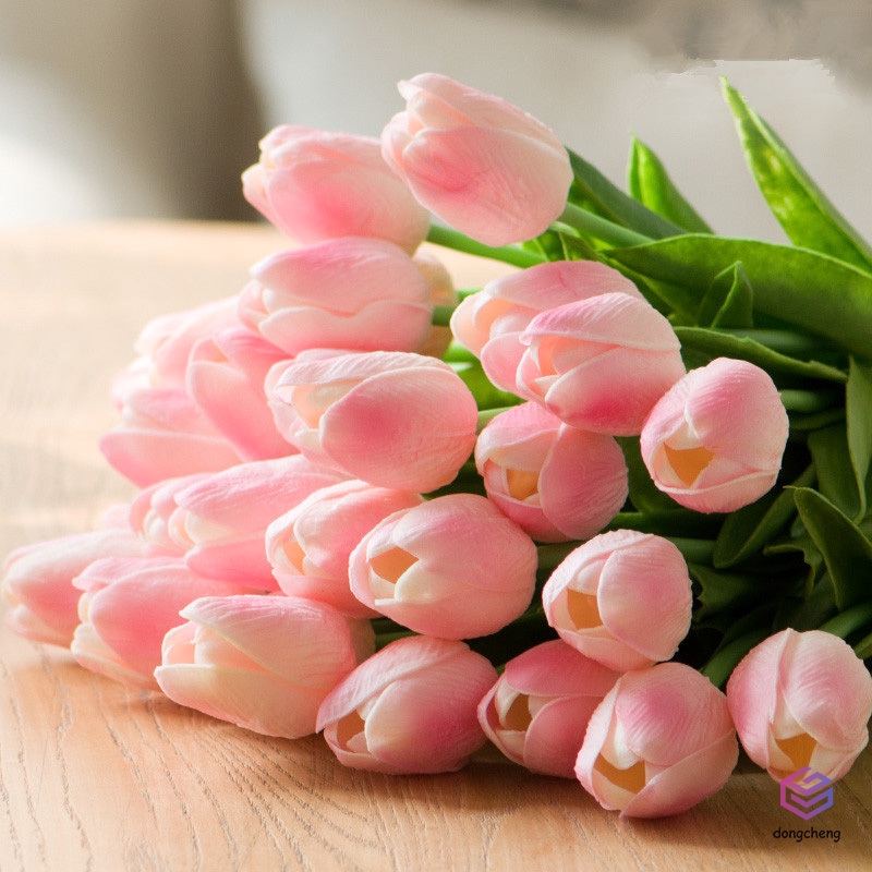 Ready Stock Artificial Tulip Flower Pu Wedding Flowers Home