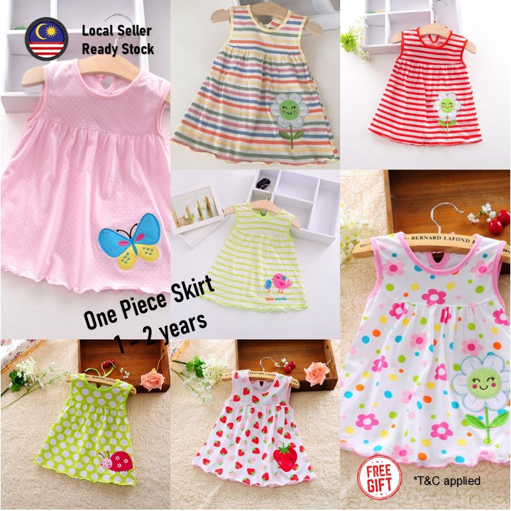 [Ready Stock in Malaysia] Baju Bayi Baby Clothing New Born Infant Girls
