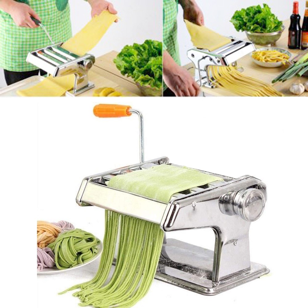 【1 Layer】High Quality Stainless Steel Manually Noodle Pasta Maker Machine Homemade Household