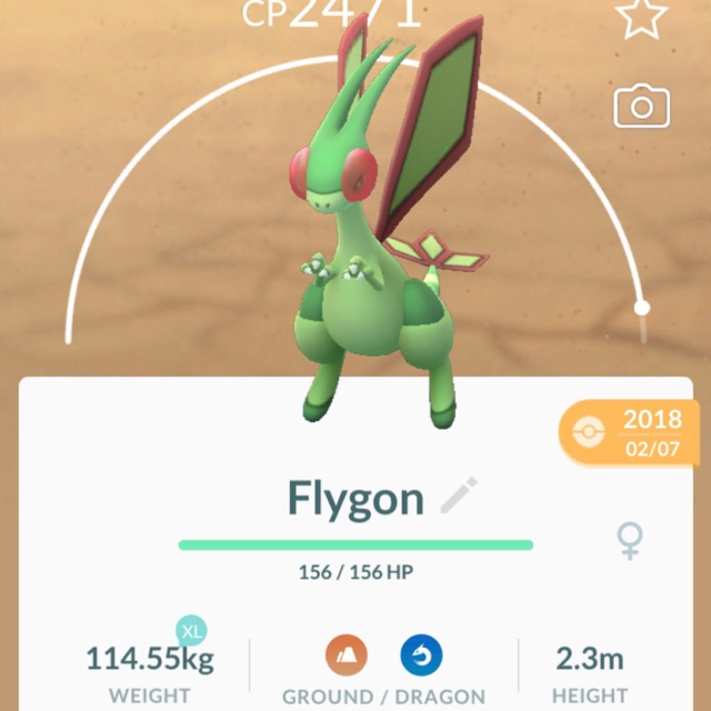 Flygon Pokemon Go Evolved Shopee Malaysia