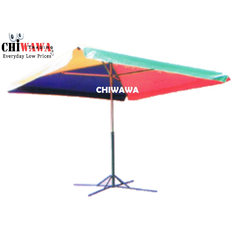 8ft x 8ft Square Umbrella UV Waterproof Payung Petak Pasar 