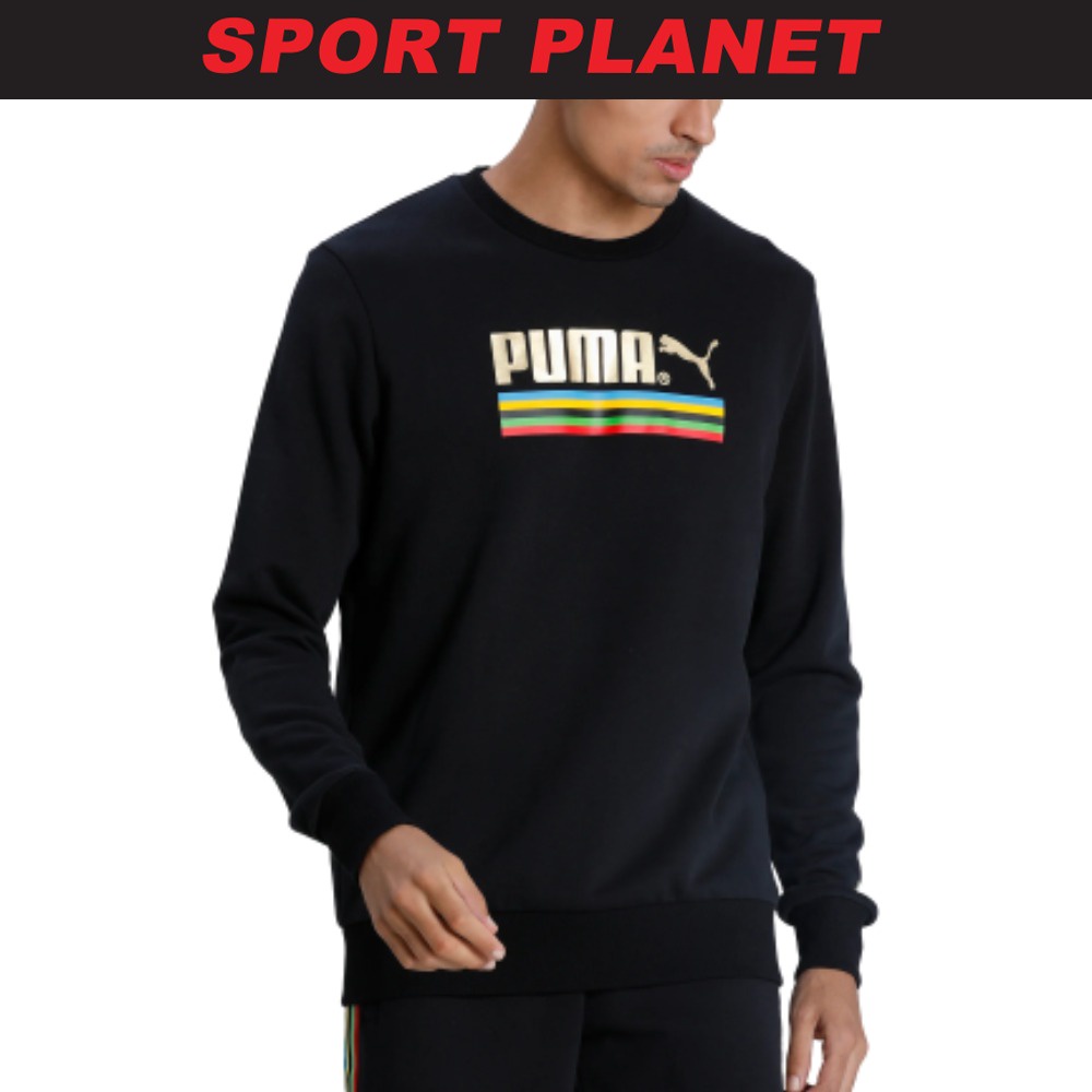 Puma Men The Unity Collection TFS Crew Neck Sweater Shirt Baju Lelaki (598091-01) Sport Planet 28-13
