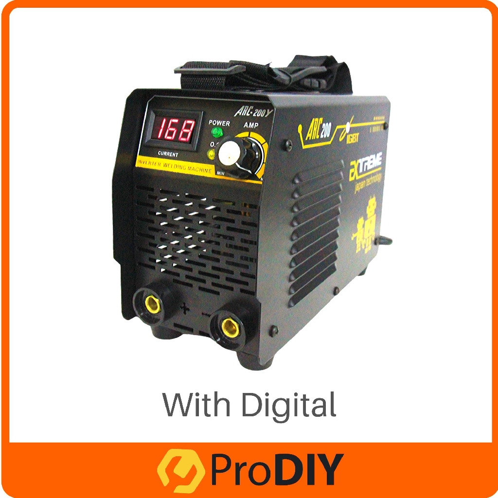 ARC Welding Machine 120AMP Extreme Japan Technology ARC200 With / Non Digital Meter Mesin Kimpalan ( MMA200Y / MMA200M )