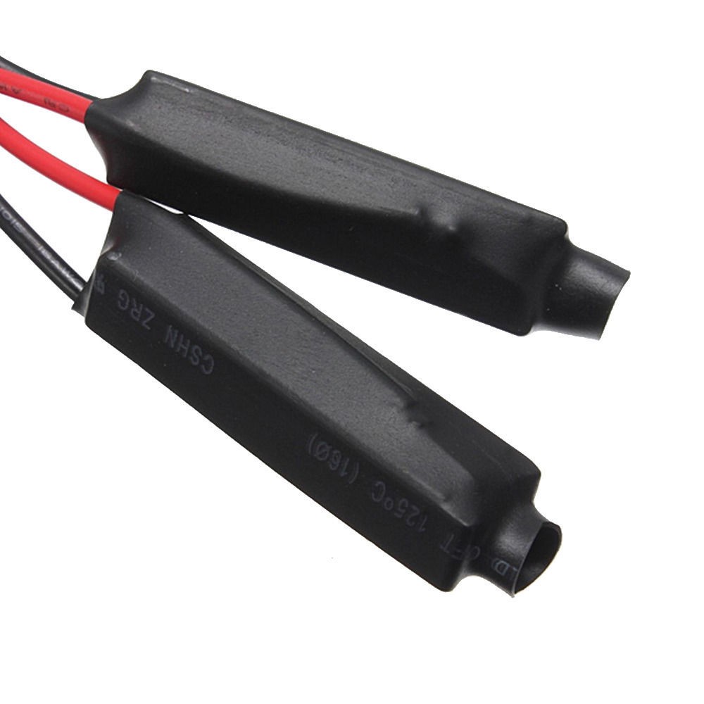 Must Essential adapter 2Pcs 12V Motorcycle Turn Signal Indicator LED Load Resistor Flash Blinker Fix Error Purpose Multi - Image 3