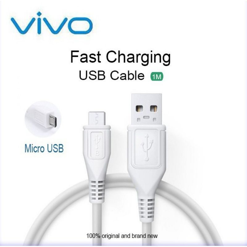 Vivo Fast Charging Cable  Super Quick Fast Charge Micro USB Vivo Cables