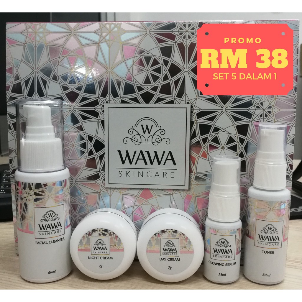 WAWA SKINCARE 5 IN 1 VIRAL ORIGINAL HQ | Shopee Malaysia