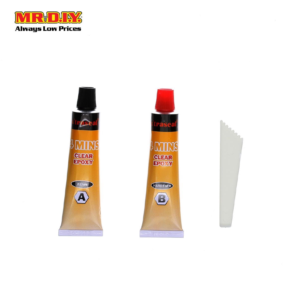 Xtraseal 4 Minutes Clear Epoxy Shopee Malaysia