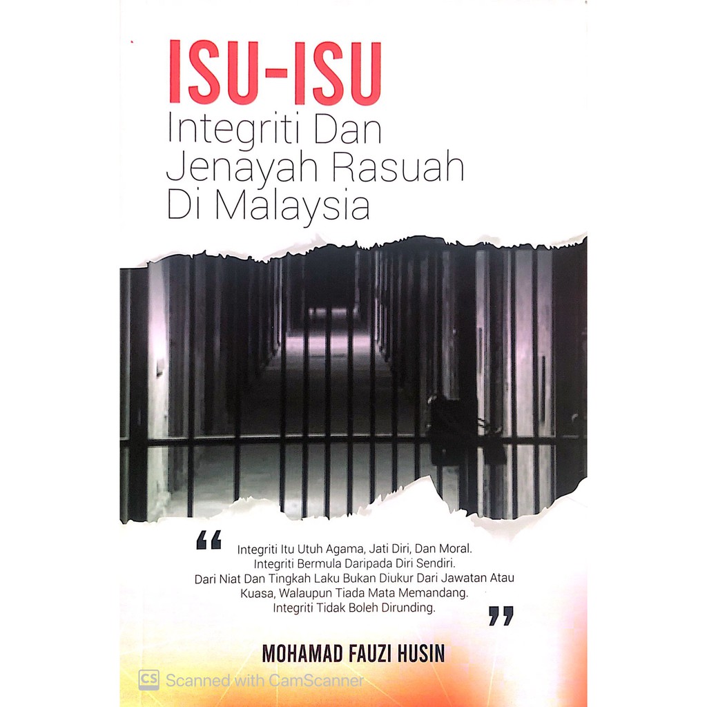 Buku : Isu-isu Integriti Dan Jenayah Rasuah Di Malaysia