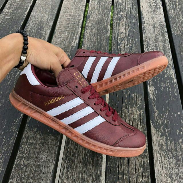 adidas hamburg maroon