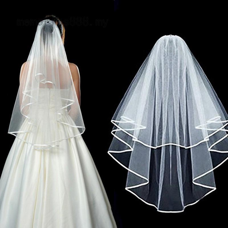 Meter Kain Veil 60 Bridal Veil Cloth At 16 Warna