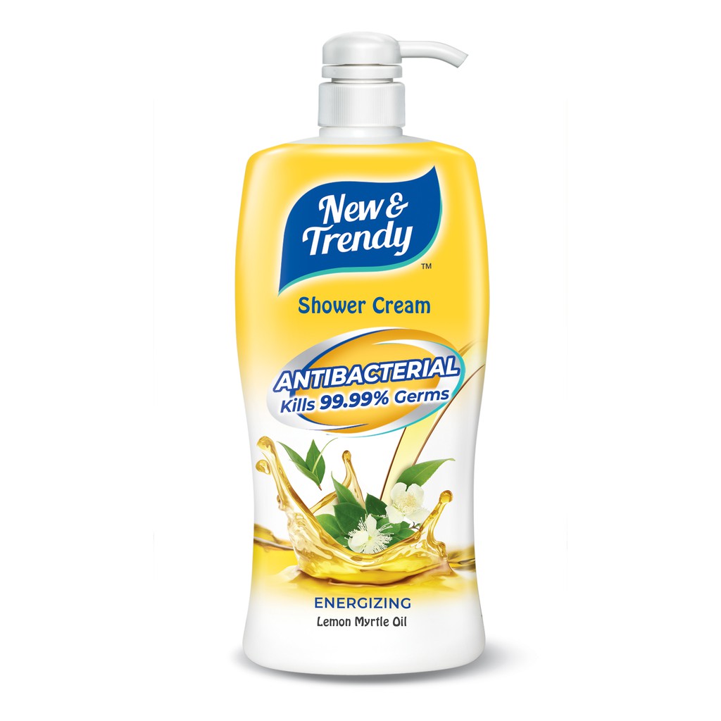 New & Trendy Antibacterial Shower Cream ( Lemon Myrtle ) 850g Shopee