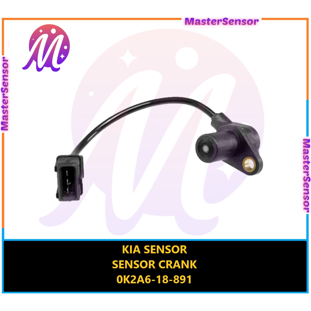 KIA CRANKSHAFT SENSOR / TIMING SENSOR / CRANK SENSOR 0K2A618891 KIA