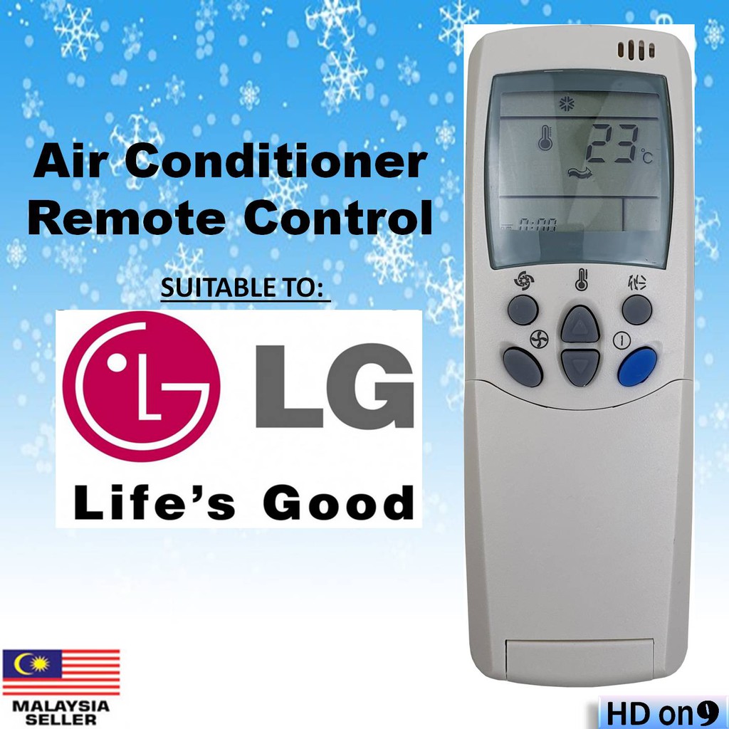 LG Air Cond Aircon Aircond Air Conditioner Remote Control Replacement ...