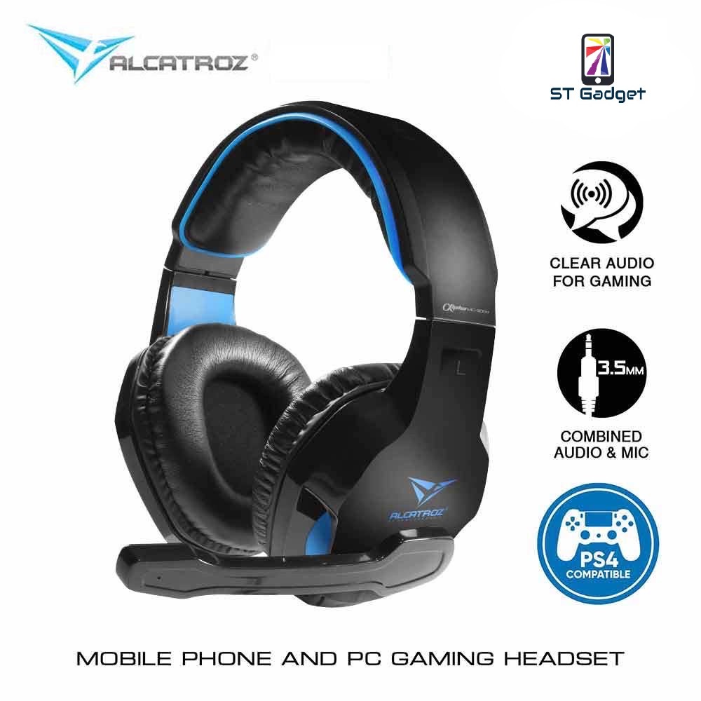 Alcatroz Alpha MG300A / MG370A Stereo Gaming Headphones with Mic ...