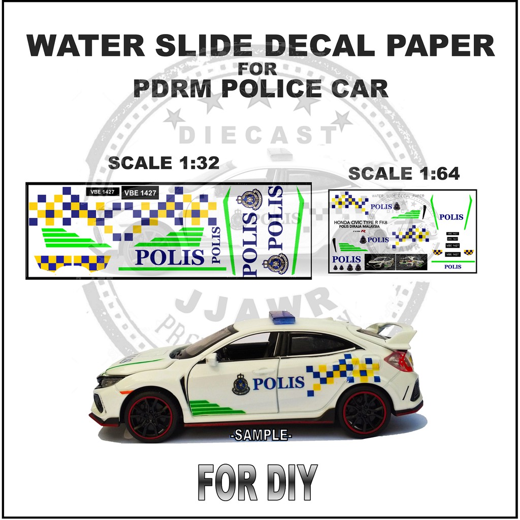 decal diecast