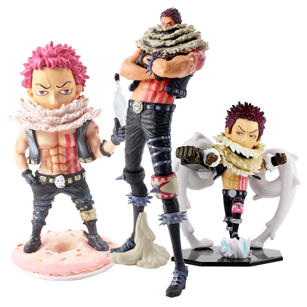 Animation Art Characters One Piece Charlotte Katakuri Cartoon Model Doll Pvc 22cm Anime Action Figure Collectibles Explast Mu