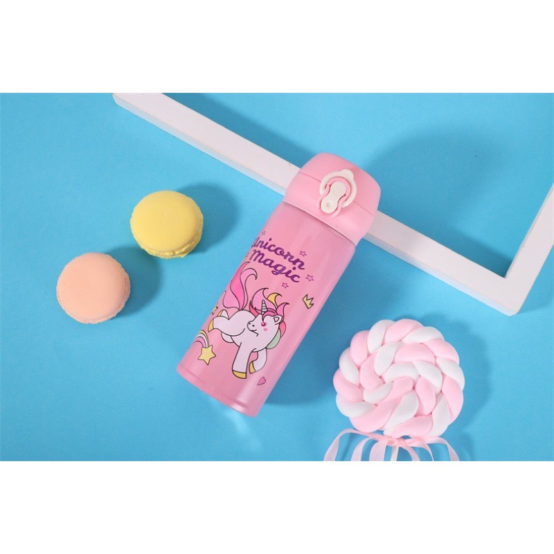 Tumbler Gift Set(Valentines/Birthday Gift)(Cute Unicorn Tumbler,mini dried flower bouquet