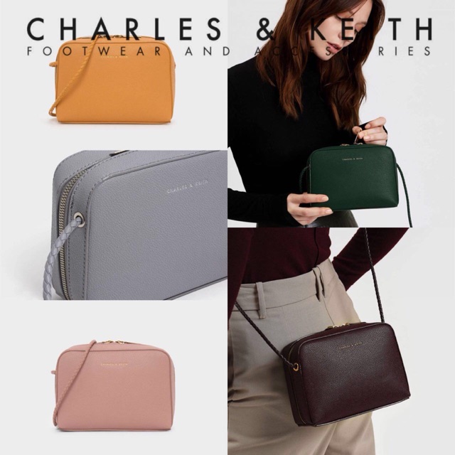 charles & keith classic small crossbody bag