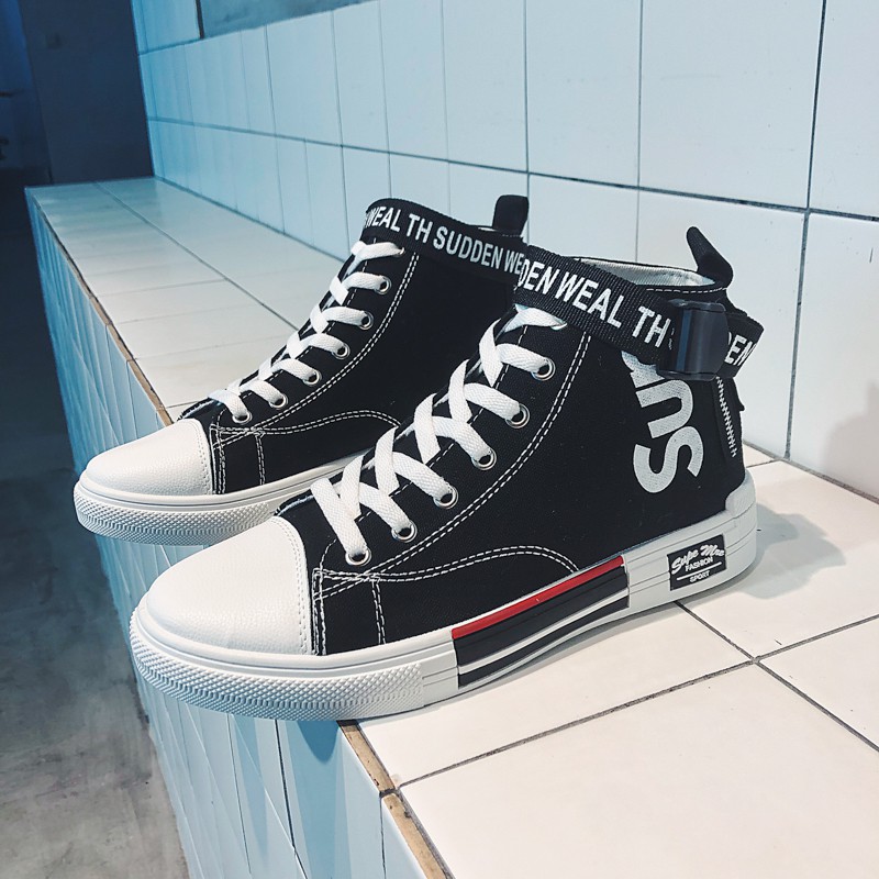 supreme canvas shoes