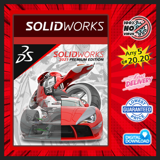 SOLIDWORKS 2021 SP4 Premium Edition (Windows) [100% WORKS] - Digital Download
