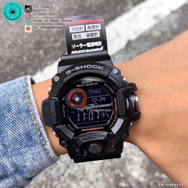 G-SHOCK レンジマン GW-9400BJ-1 | angeloawards.com