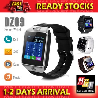 DZ09 Watch Bluetooth Smartwatch Smart Watch Jam Tangan Call SMS Camera Support Simcard Memory Card