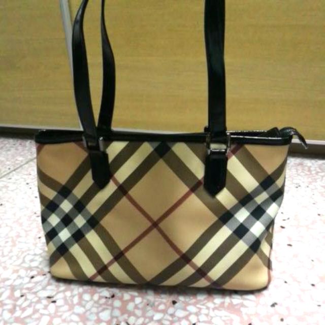 burberry nova check tote