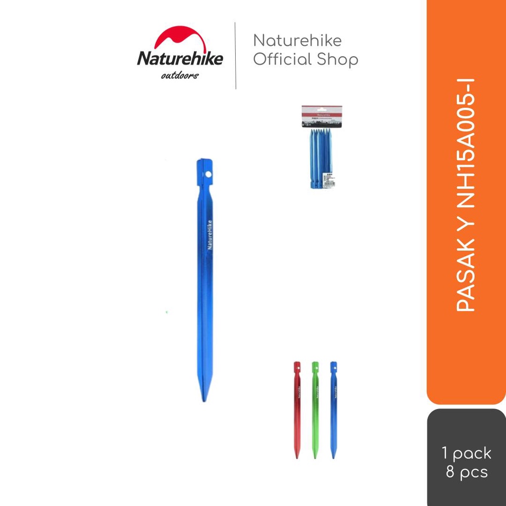 TENDA Naturehike Y Peg NH15A005-I Shape Aluminum Alloy Camping Tent