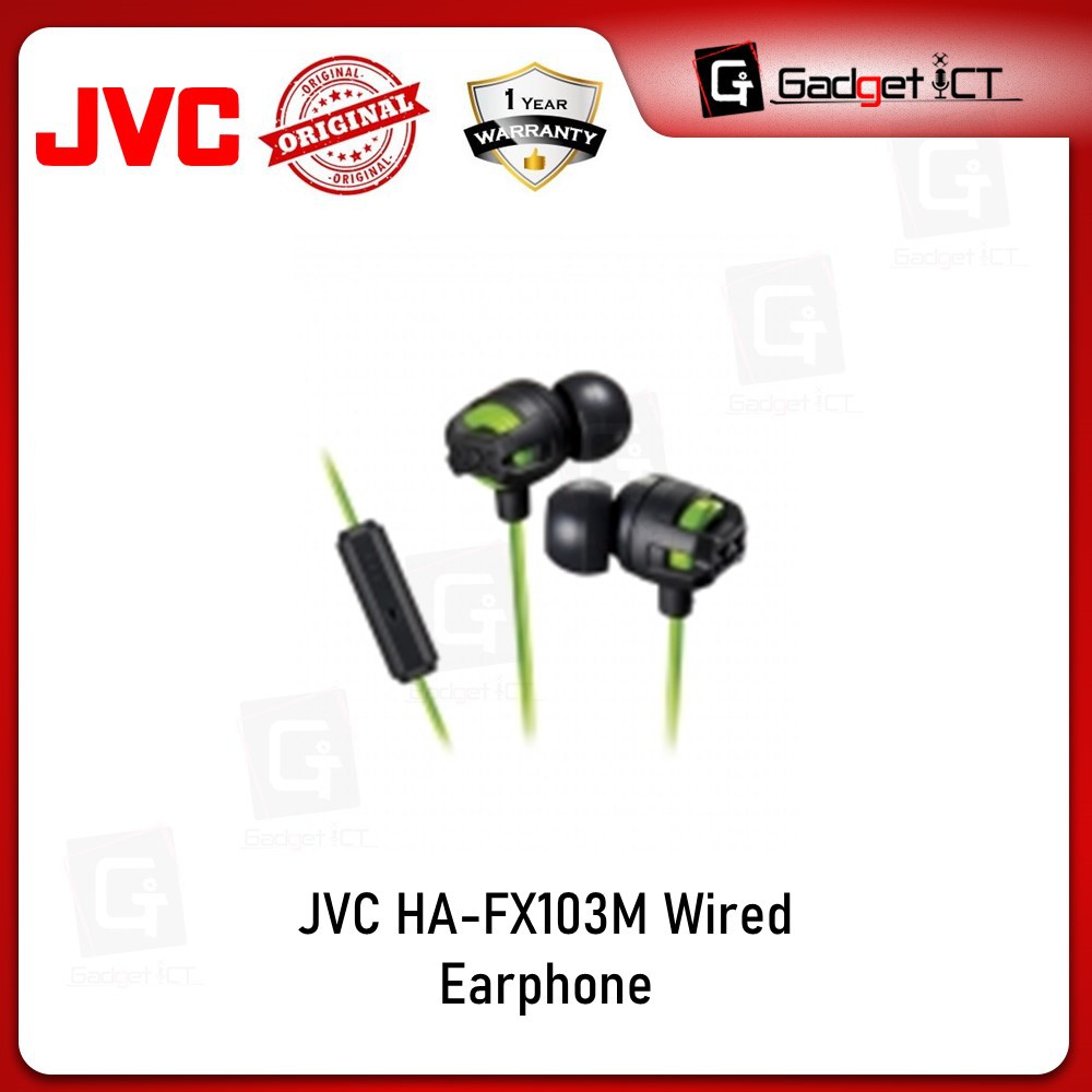 jvc wired earphones