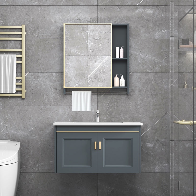 Aluminium bathroom bathroom slate ceramic one basin washbasin