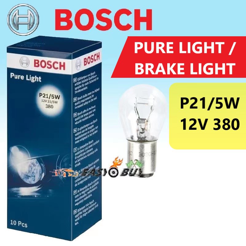 BOSCH Pure Light Brake Bulb W21W 12V